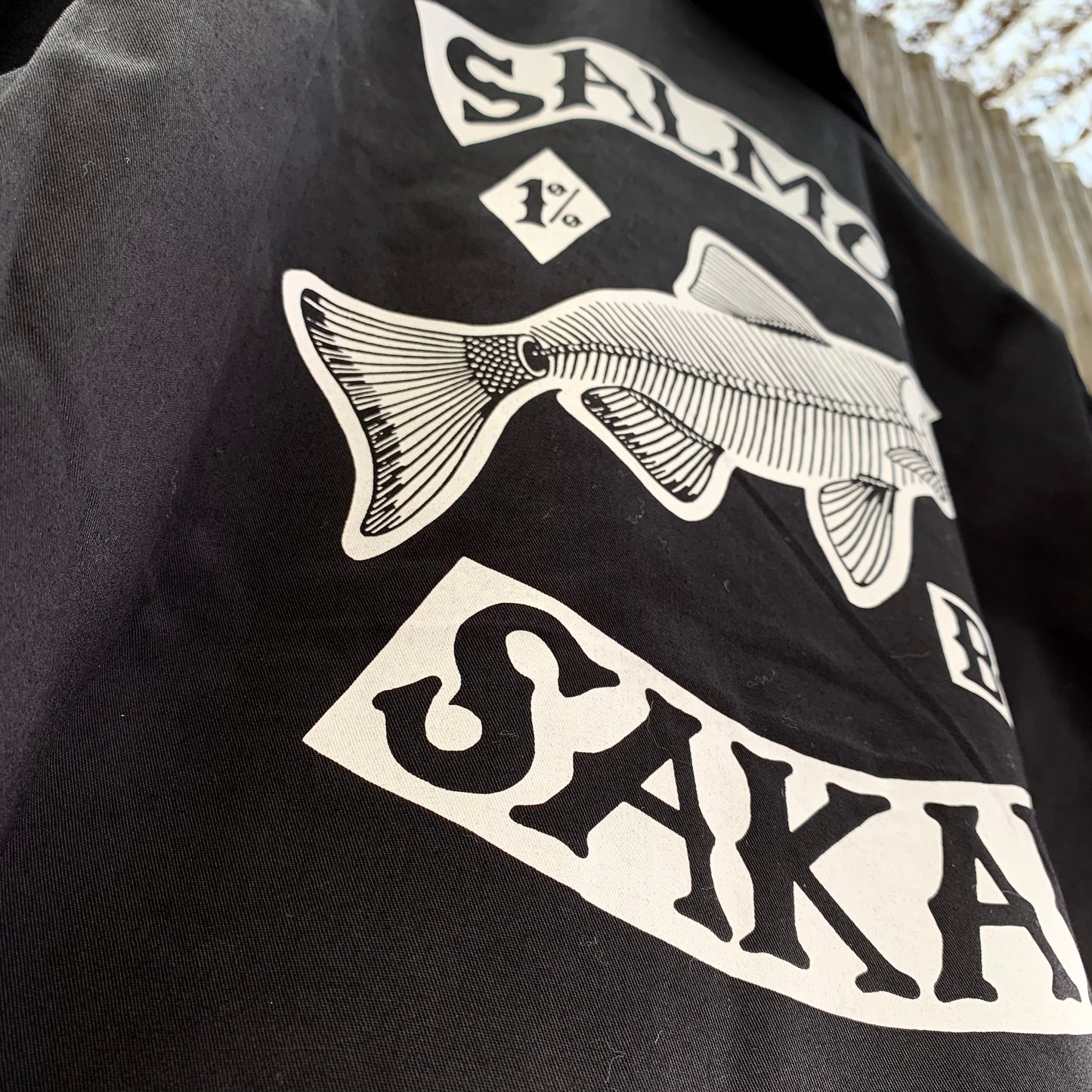 Sakai Salmon Long Sleeve Work Shirt