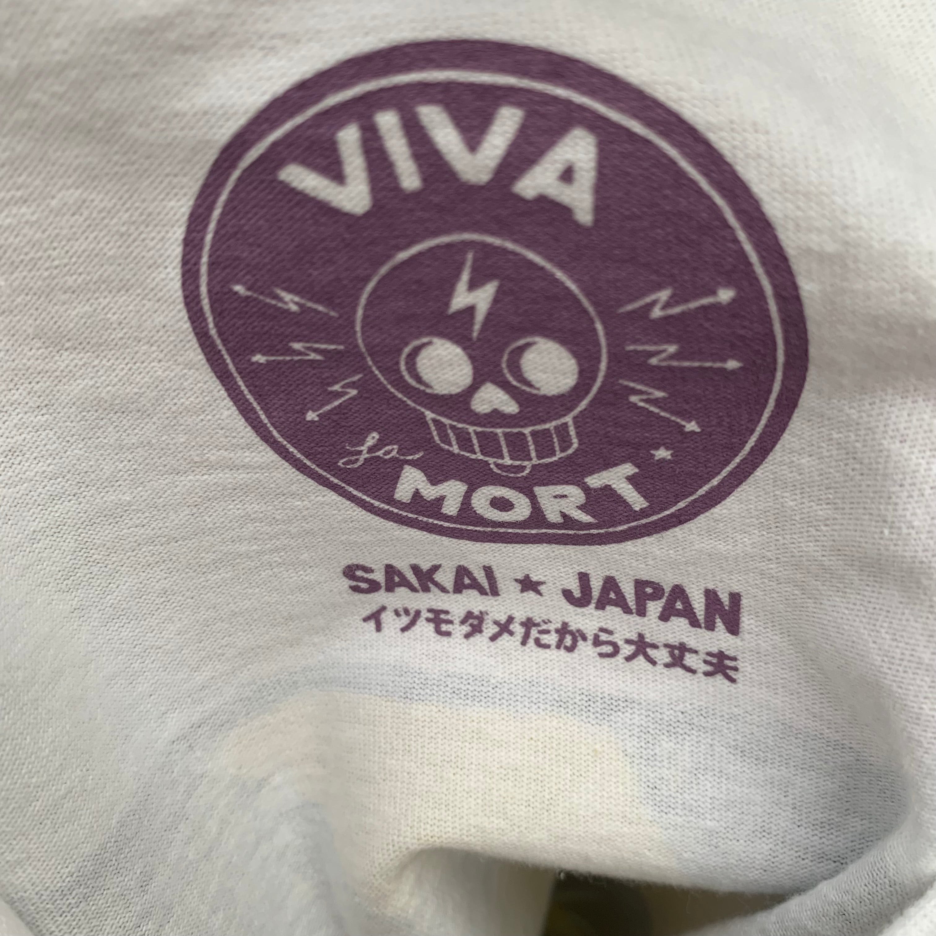 Banned in Osaka 2 color print T-shirt – VIVA LA MORT