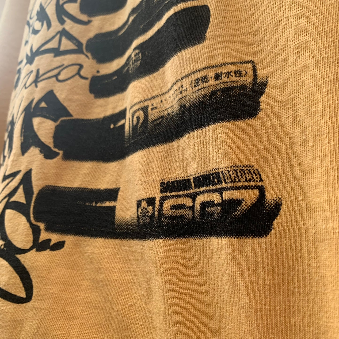 Osaka Handstyles Long Sleeve Tee (Mean Streak Yellow)