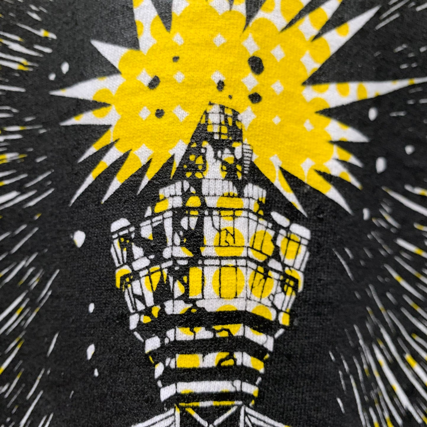 Banned in Osaka 2 color print T-shirt