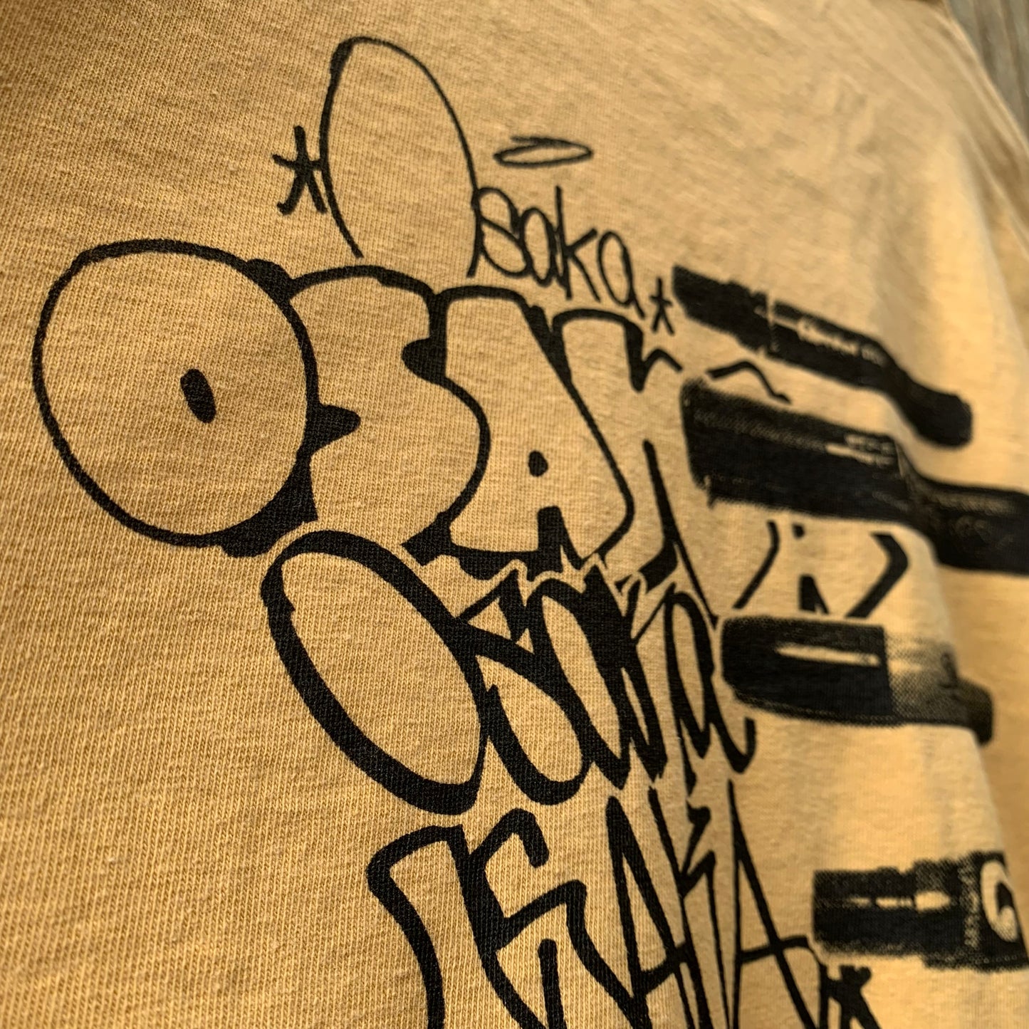 Osaka Handstyles Long Sleeve Tee (Mean Streak Yellow)