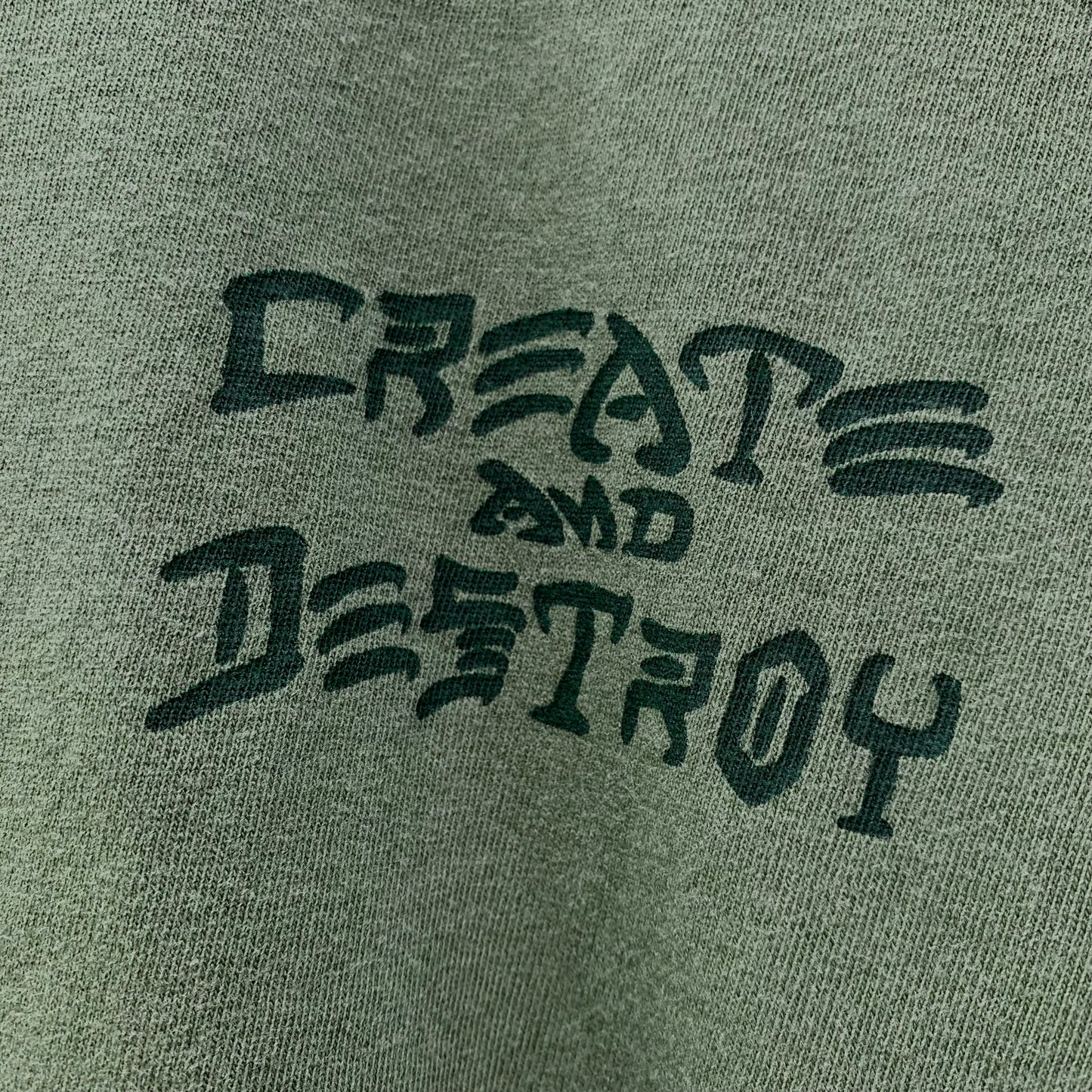 Create and Destroy T-shirt